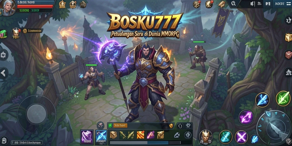 Tampilan gameplay <strong>BOSKU777</strong> yang mendebarkan dan grafis menawan.