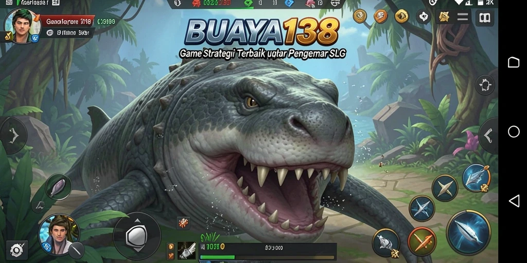 Gambaran gameplay yang menegangkan dalam BUAYA138