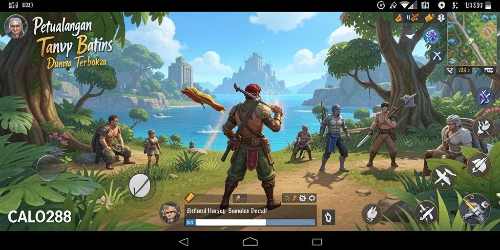 Gameplay seru di dunia terbuka CALO288.