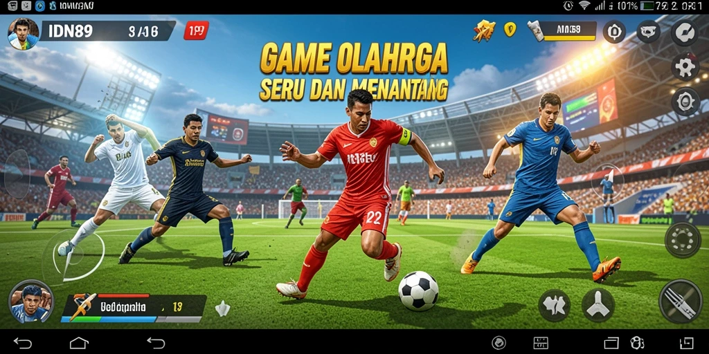 Gameplay seru dalam IDN89 dengan kompetisi olahraga yang mendebarkan.
