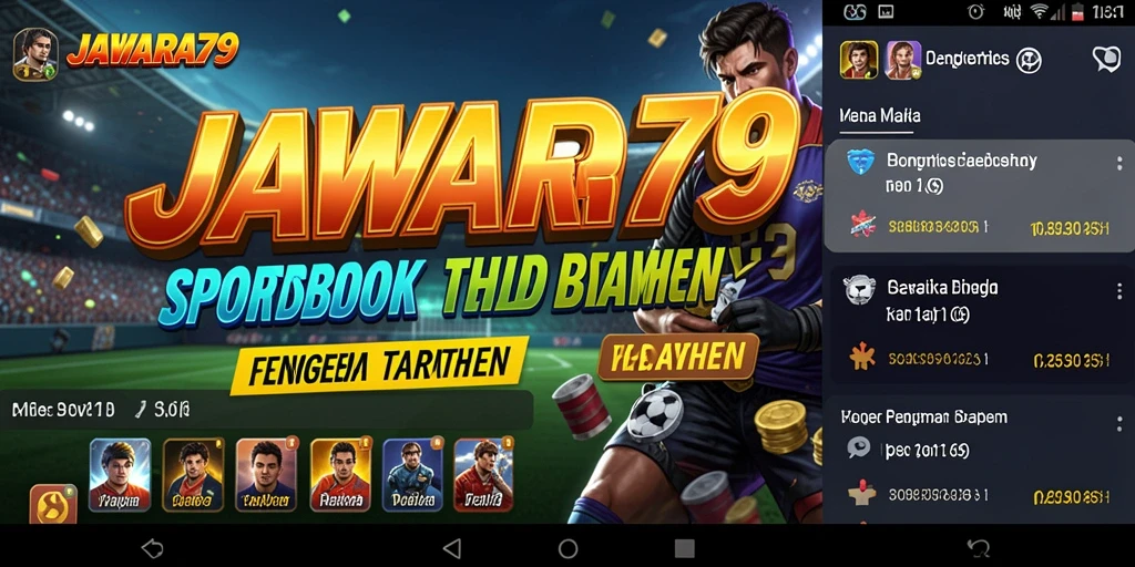 Tampilan gameplay taruhan di JAWARA79 yang menarik dan interaktif.