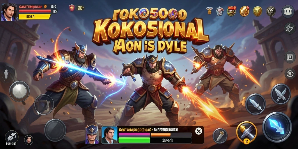 Gameplay KOKO5000 yang mendebarkan dan penuh aksi.