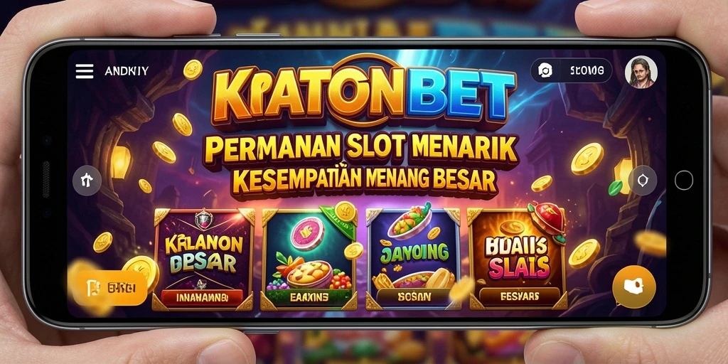 Tampilan menawan dari gameplay slot KRATONBET yang seru dan menarik.