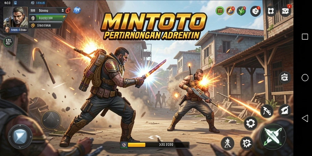 Gameplay mendebarkan dari MINTOTO dengan aksi penuh adrenalin.