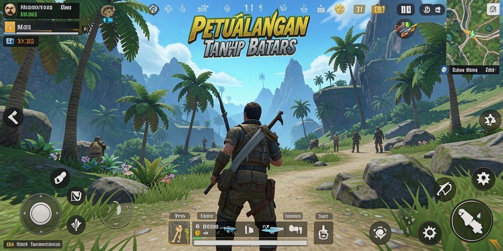 Tampilan gameplay menakjubkan di dunia terbuka NX303.