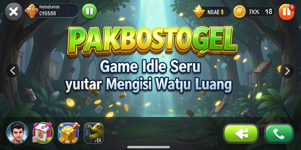 Tampilan gameplay PAKBOSTOGEL yang menarik dan menyenangkan.