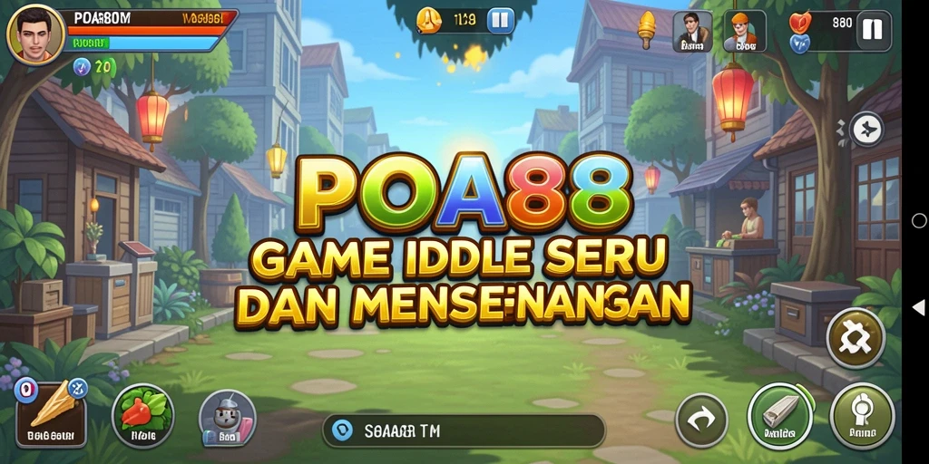 Screenshot gameplay POA88 yang menarik dan penuh warna.